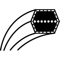 Doppelkeilriemen p.f. Husqvarna, Jonsered, 284,5cm,...