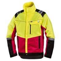 Forstschutz Jacke Komfort Größen S - XXL (rot...