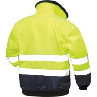 Pilotenjacke gelb marine, Gr. S - XXXL