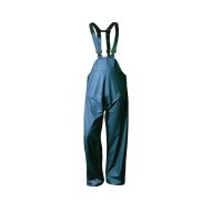 PU Stretch Regenlatzhose Latzhose von NORWAY marine Gr....