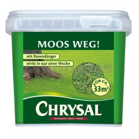 CHRYSAL Rasen-Dünger + Moos Weg 1kg