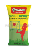 GREENLINE Saatgut Spiel u. Sport 10Kg Grassamen Rasensamen