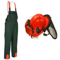 Schnittschutz Set 2 teilig Helm Schnittschutzhose...