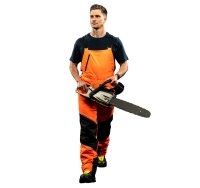 Novotex Schnittschutzlatzhose Profi - Flex Form A Klasse 1 orange