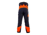 Grünholz Pro³Flex Schnittschutzhose, Schnittschutzklasse 1 (20 m/s), orange-anthrazit