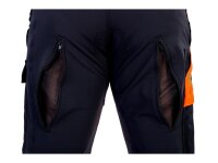 Grünholz Pro³Flex Schnittschutzhose, Schnittschutzklasse 1 (20 m/s), orange-anthrazit