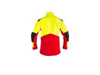 Grünholz Pro³air Forstjacke, rot-gelb