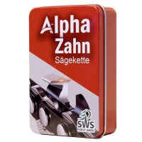 Alphazahn S&auml;gekette 3/8 1,1mm in Metallbox zur Auswahl