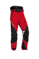 Grünholz Pro³Flex Schnittschutzhose, Schnittschutzklasse 1 (20 m/s), rot-anthrazit