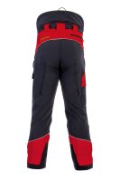 Grünholz Pro³Flex Schnittschutzhose, Schnittschutzklasse 1 (20 m/s), rot-anthrazit